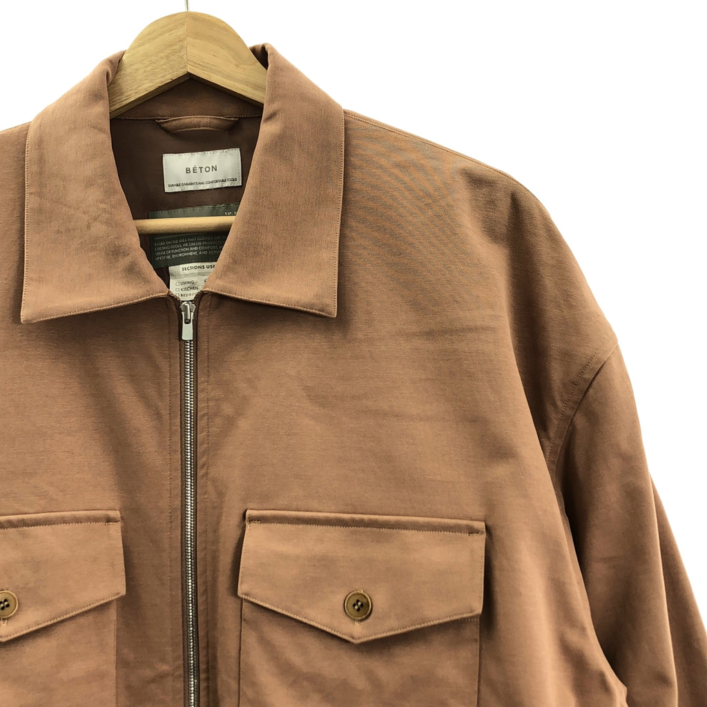 ATELIER BÉTON / 아틀리에 베톤 | 풀 Zip 스윙 탑 재킷 |