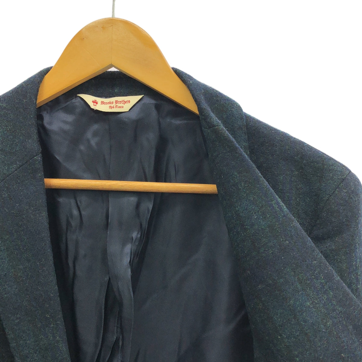BROOKS BROTHERS / ブルックスブラザーズ | チェック ウール 金ボタン ブレザー テーラードジャケット | L | マルチカラー | メンズ