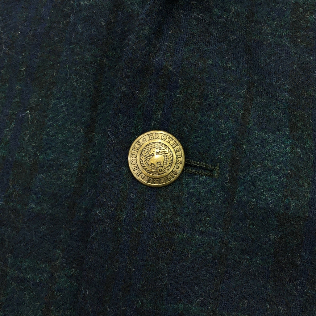 BROOKS BROTHERS / ブルックスブラザーズ | チェック ウール 金ボタン ブレザー テーラードジャケット | L | マルチカラー | メンズ
