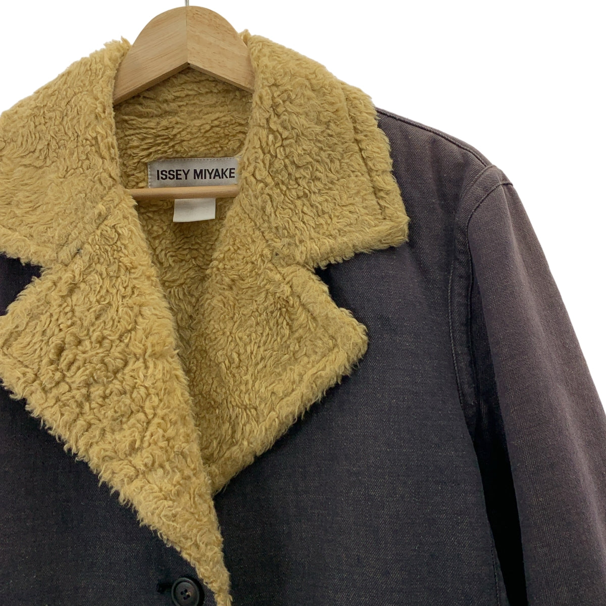 ISSEY MIYAKE / イッセイミヤケ | 裏 ボア テーラードジャケット | 2 | レディース