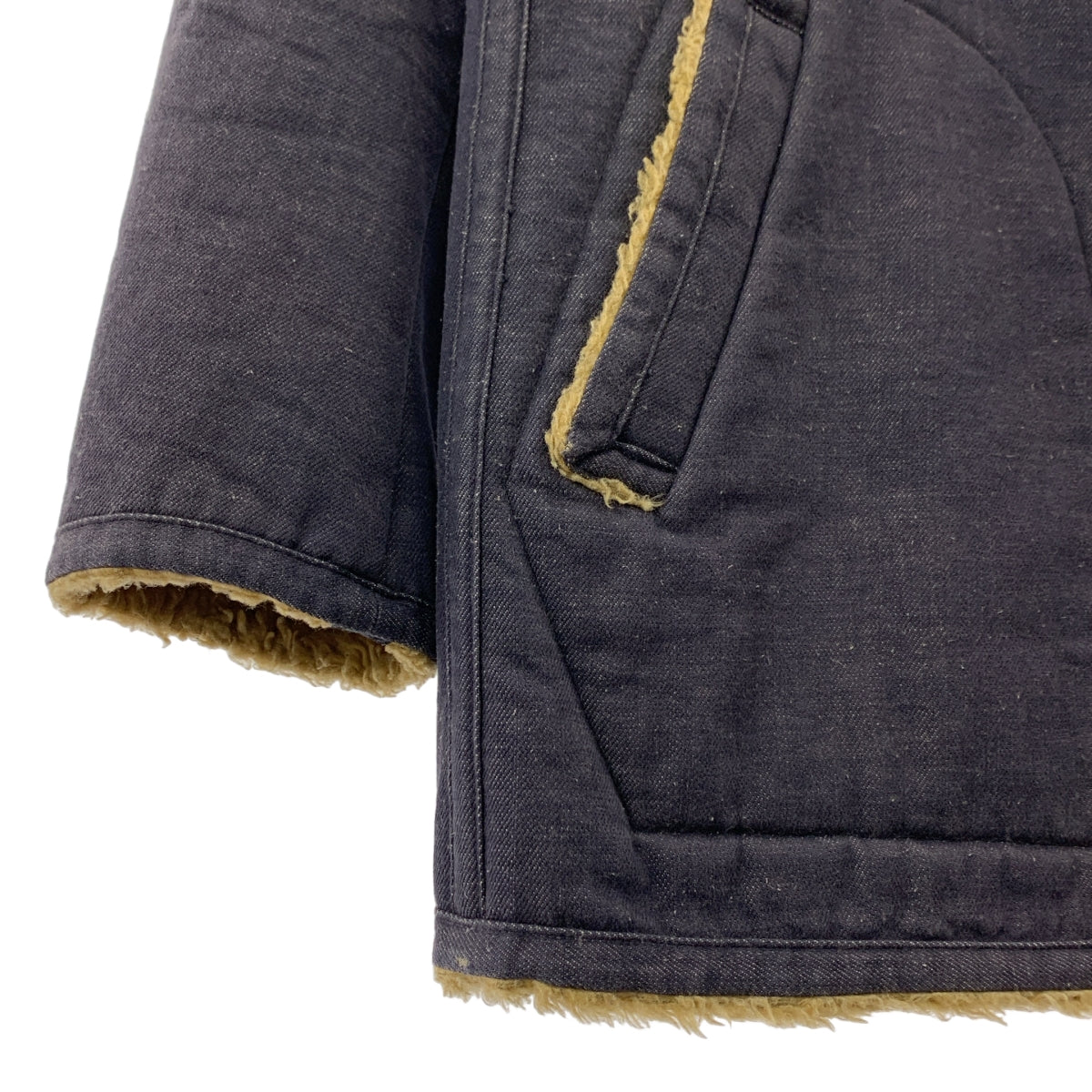 ISSEY MIYAKE / イッセイミヤケ | 裏 ボア テーラードジャケット | 2 | レディース