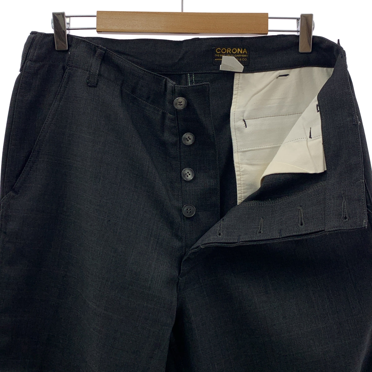 CORONA | 雙重調節抽繩寬褲 | L碼 | 男款