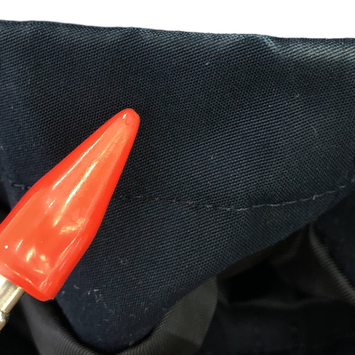 A.P.C. / アーペーセー | 中綿ライナー付き 比翼 ステンカラーコート | XS | ネイビー | メンズ