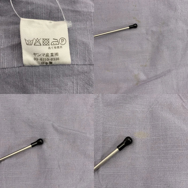 YAMMA / ヤンマ産業 | コットン マオカラー 会津木綿 コート | F | レディース