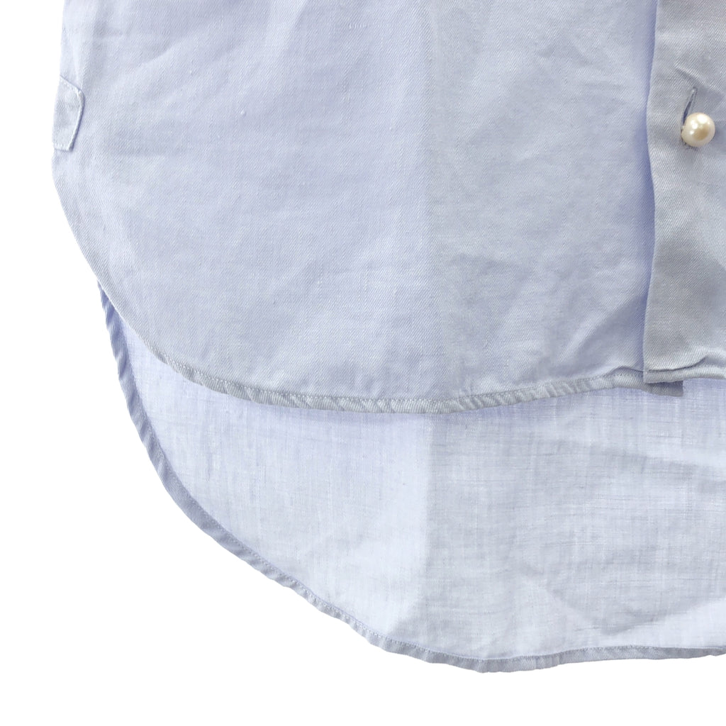 MADISON BLUE / 매디슨 블루 | martinique 별주 J.BRADLY 린넨 펄 버튼 셔츠 | 00 |