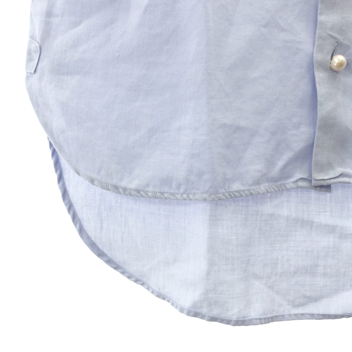 MADISON BLUE / 매디슨 블루 | martinique 별주 J.BRADLY 린넨 펄 버튼 셔츠 | 00 |