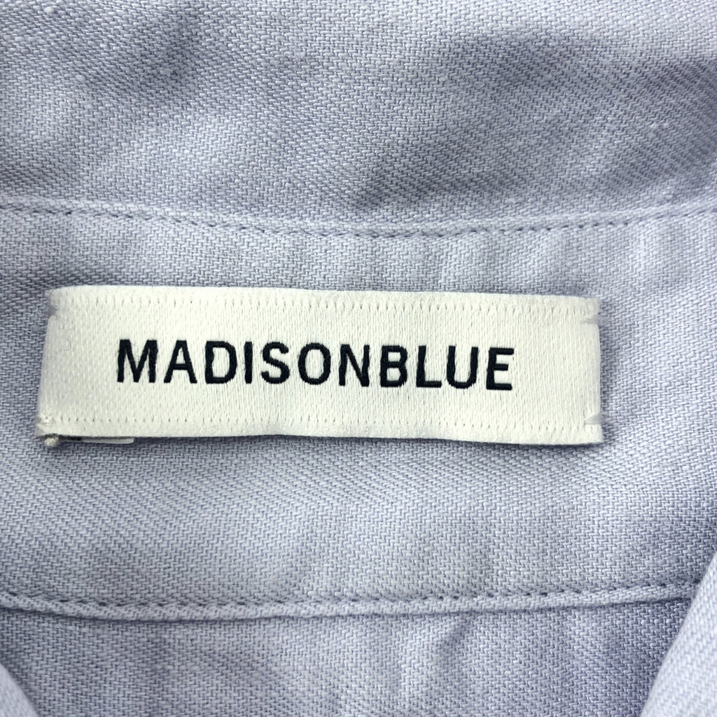 MADISON BLUE / 매디슨 블루 | martinique 별주 J.BRADLY 린넨 펄 버튼 셔츠 | 00 |