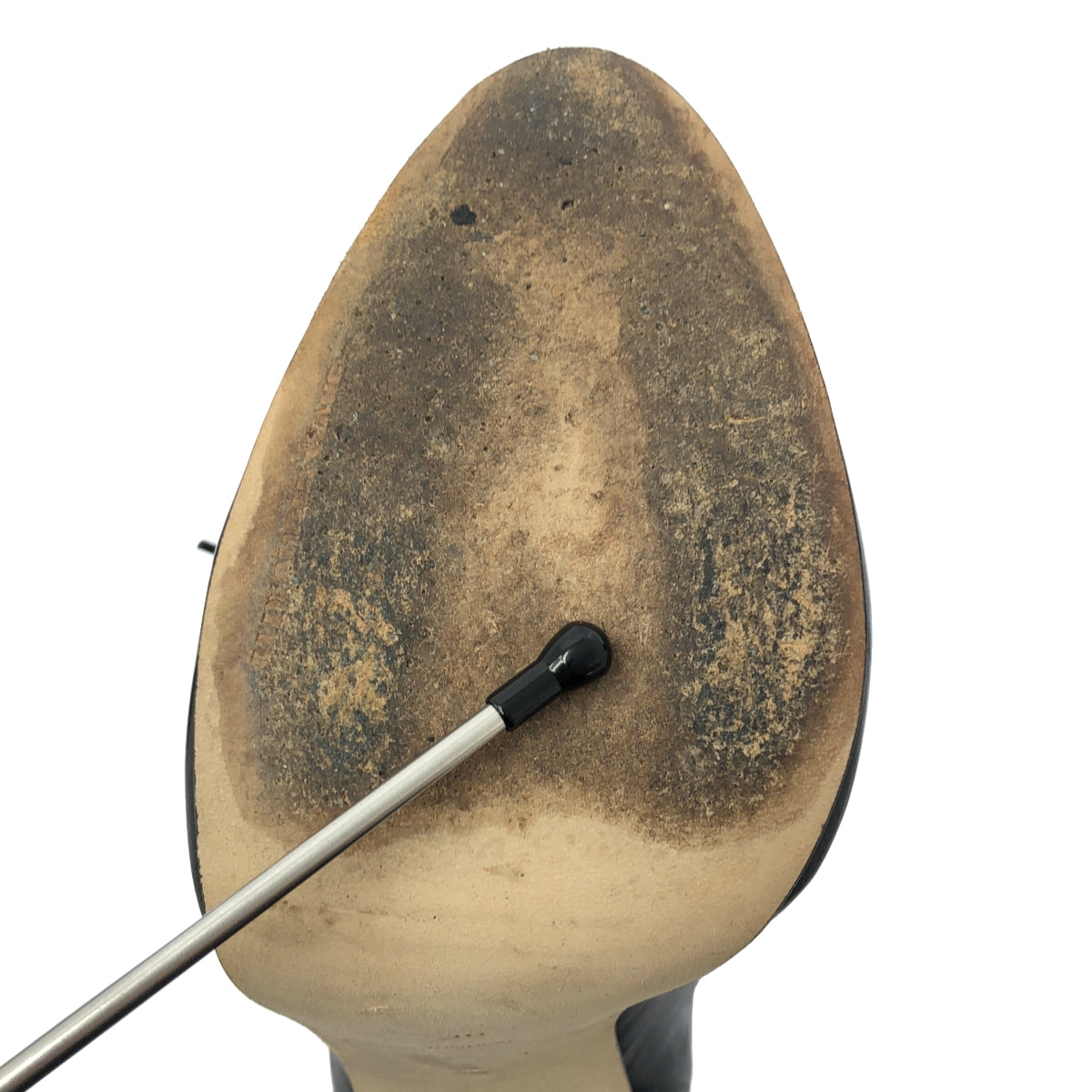 ALEXANDER WANG / アレキサンダーワン | ハイヒール レザー ショートブーティ | 38 | ブラック | レディース