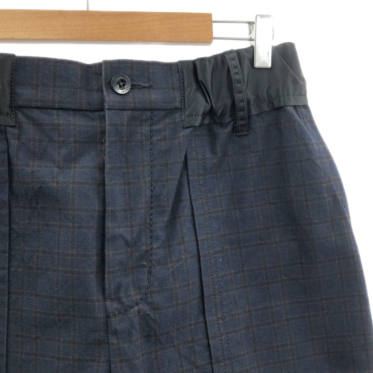 sacai / Sacai | 格紋九分褲 | 1 | 海軍藍 | 男款