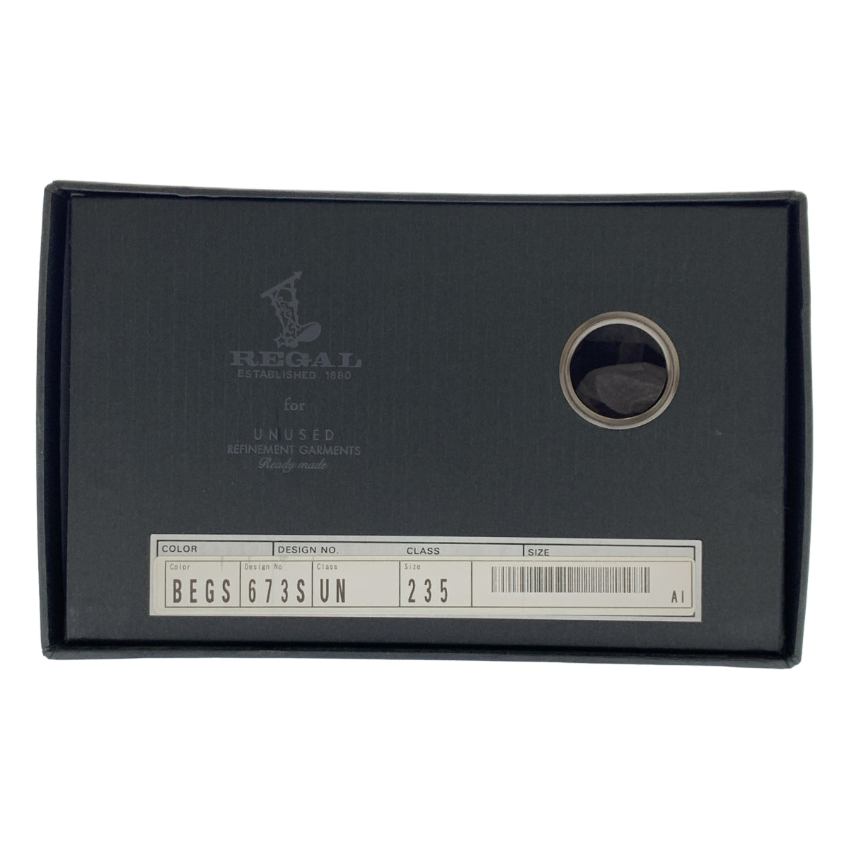 【新品】  REGAL / リーガル | × UNUSED キルト タッセル ローファー | 23.5 | ベージュスエード | レディース