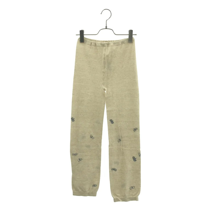 mina perhonen / ミナペルホネン | choucho / ちょうちょ エンブロイダリー ウエストゴム レギンス パンツ |