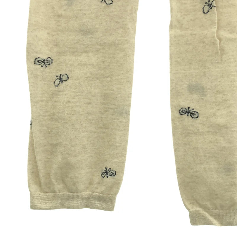 mina perhonen / ミナペルホネン | choucho / ちょうちょ エンブロイダリー ウエストゴム レギンス パンツ |