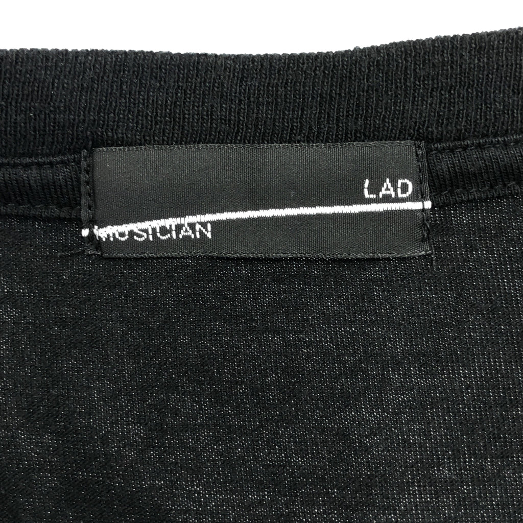 LAD MUSICIAN / 래드 뮤지션 | 크루넥 컷소우 원피스 | 40 | 블랙 |
