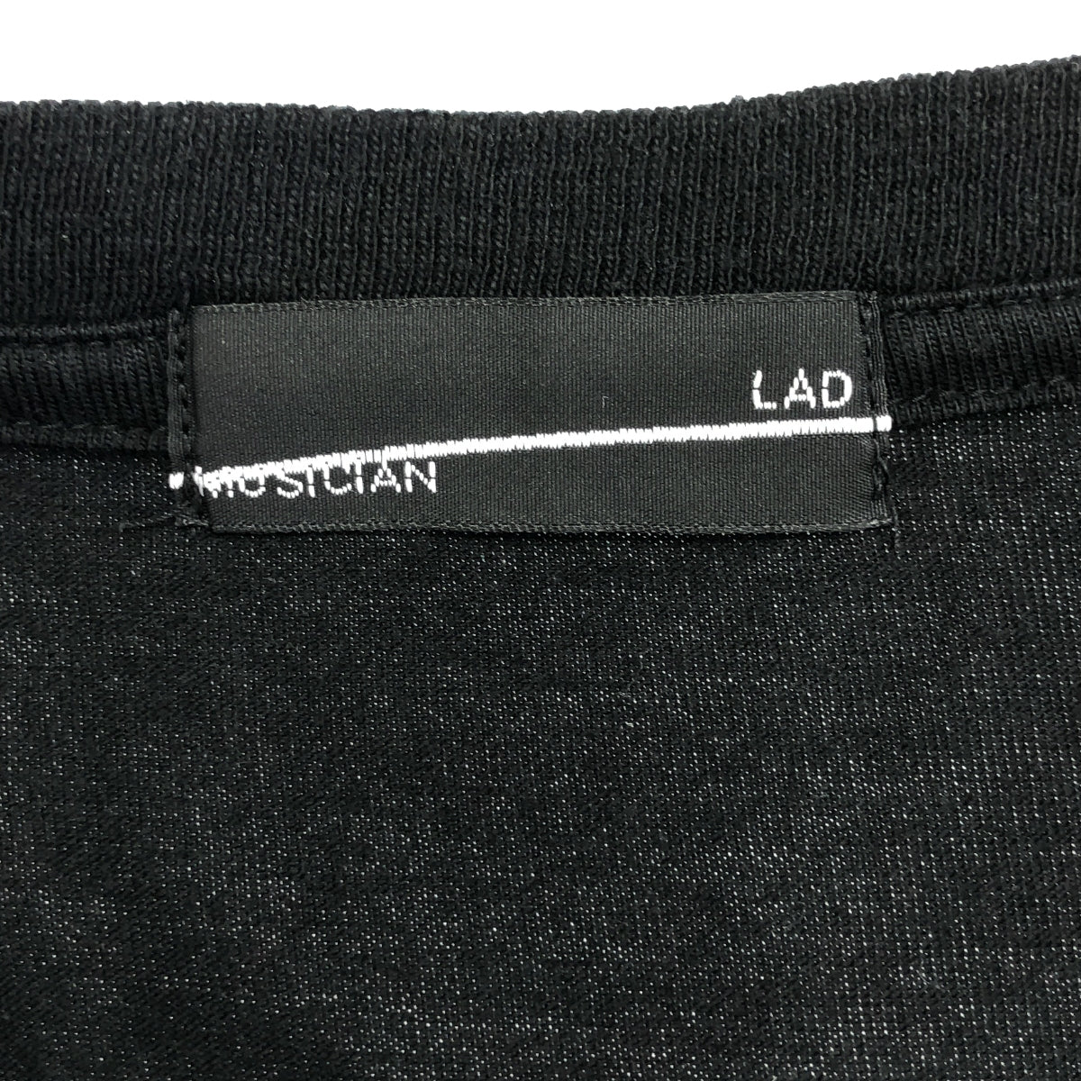 LAD MUSICIAN / 래드 뮤지션 | 크루넥 컷소우 원피스 | 40 | 블랙 |