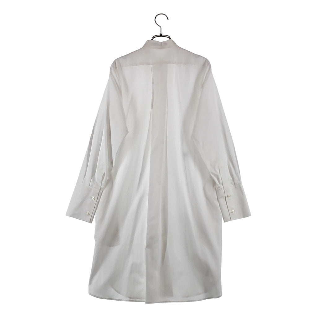 Christian Dior / 기독교 디올 | Bee 자수 코튼 밴드 컬러 롱 셔츠 | 34 |