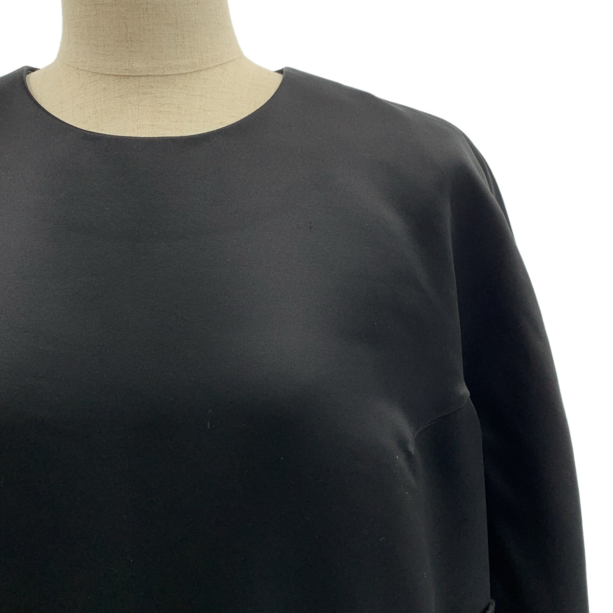 COMME des GARCONS COMME des GARCONS / 콤콤 | 폴리에스테르 단절 백 Zip 드레스