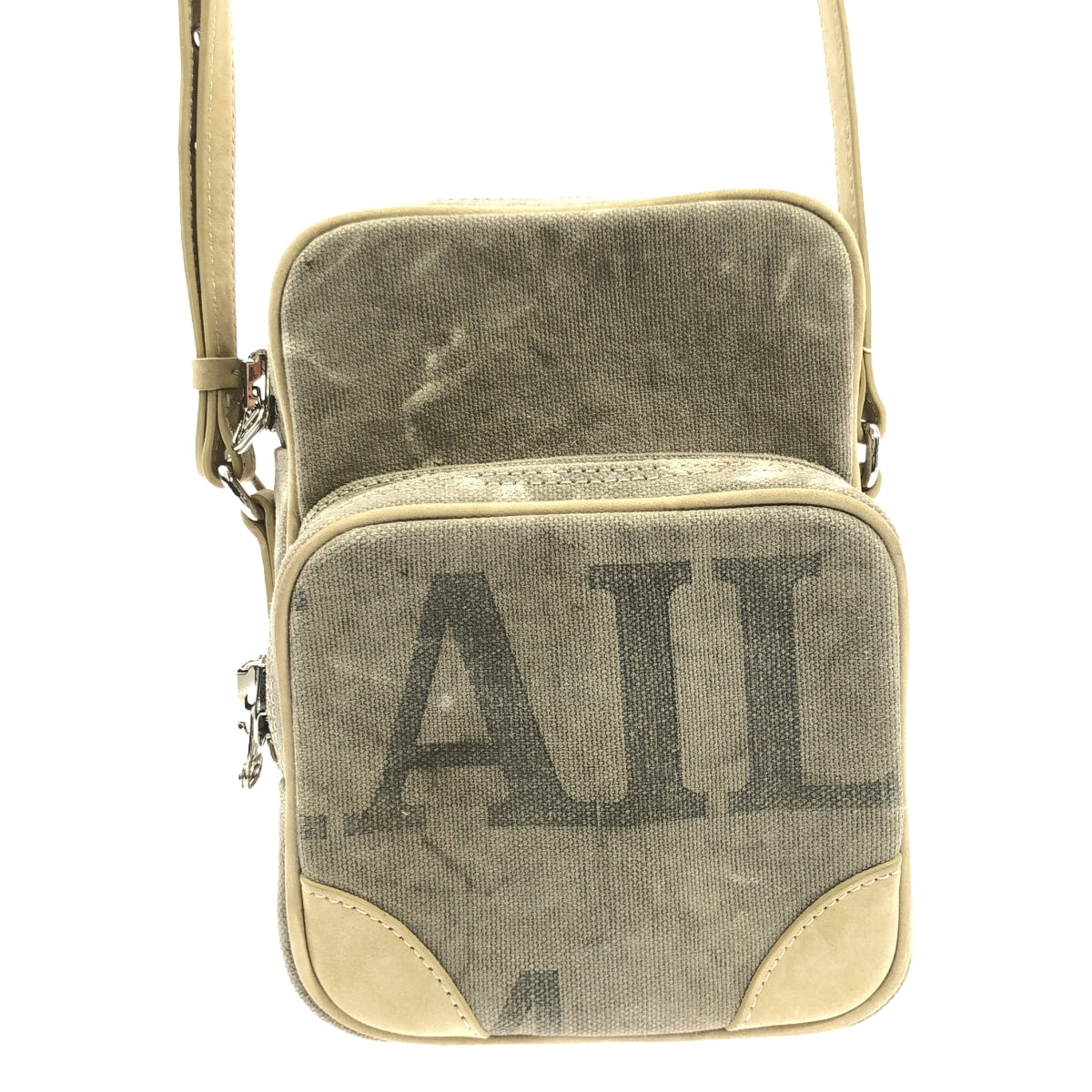 READYMADE / 레이디 메이드 | SMALL SHOULDER BAG / VINTAGE US ARMY DUFFLEBAG / 밀리터리 숄더백 / 유니섹스 | F | 남성