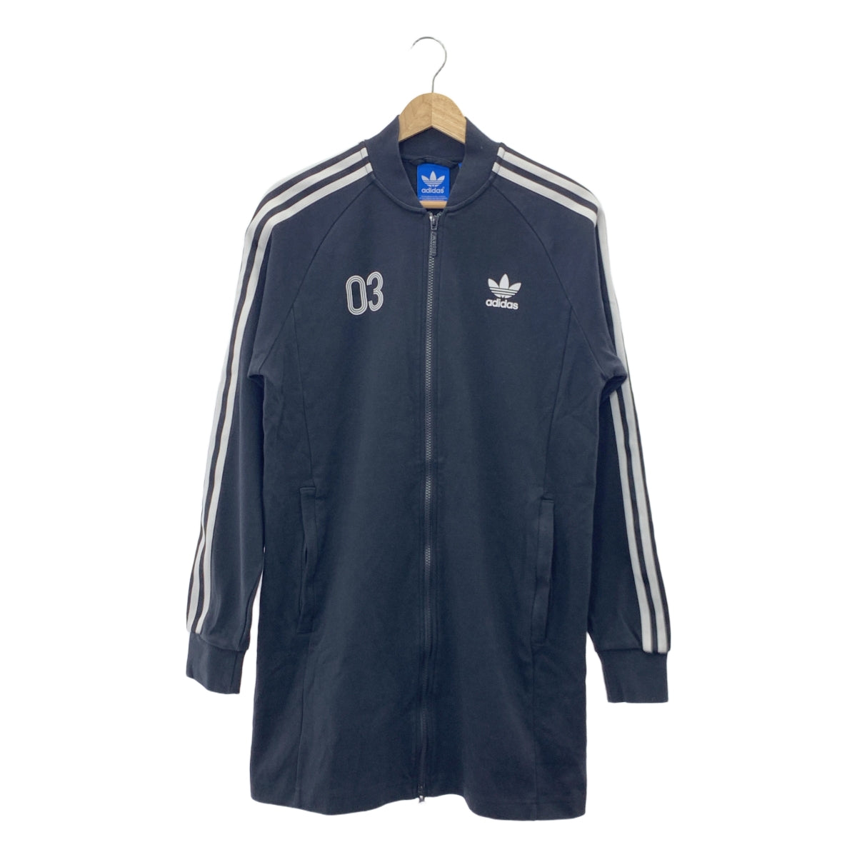 adidas / 阿迪達斯 | SUPER STAR LONG TRACK TOP Superstar 長款運動上衣外套 | L | 男款
