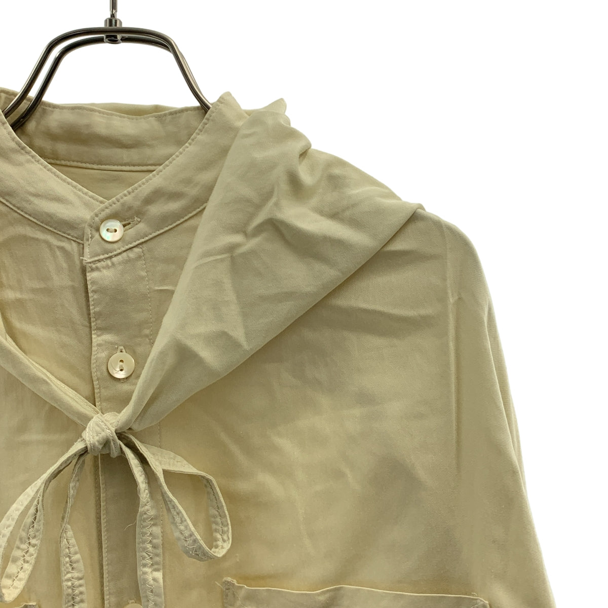 JoICEADDED / 조이스 아디드 | WASHED SATIN SHIRT 레이온 코튼 셔츠 | 2 | 여성