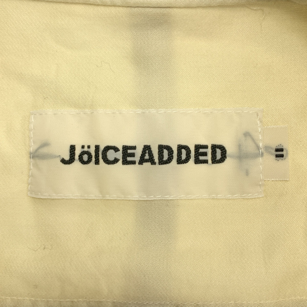 JoICEADDED / 조이스 아디드 | WASHED SATIN SHIRT 레이온 코튼 셔츠 | 2 | 여성
