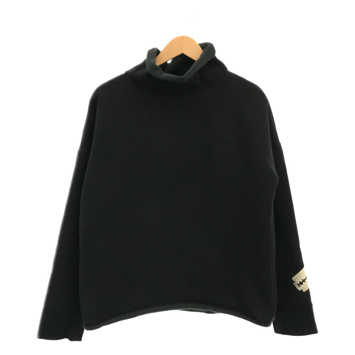 UNDER COVER / アンダーカバー | 2020AW |  T/CウラケBIGタートルスウェット プルオーバー | 1 | ブラック | レディース