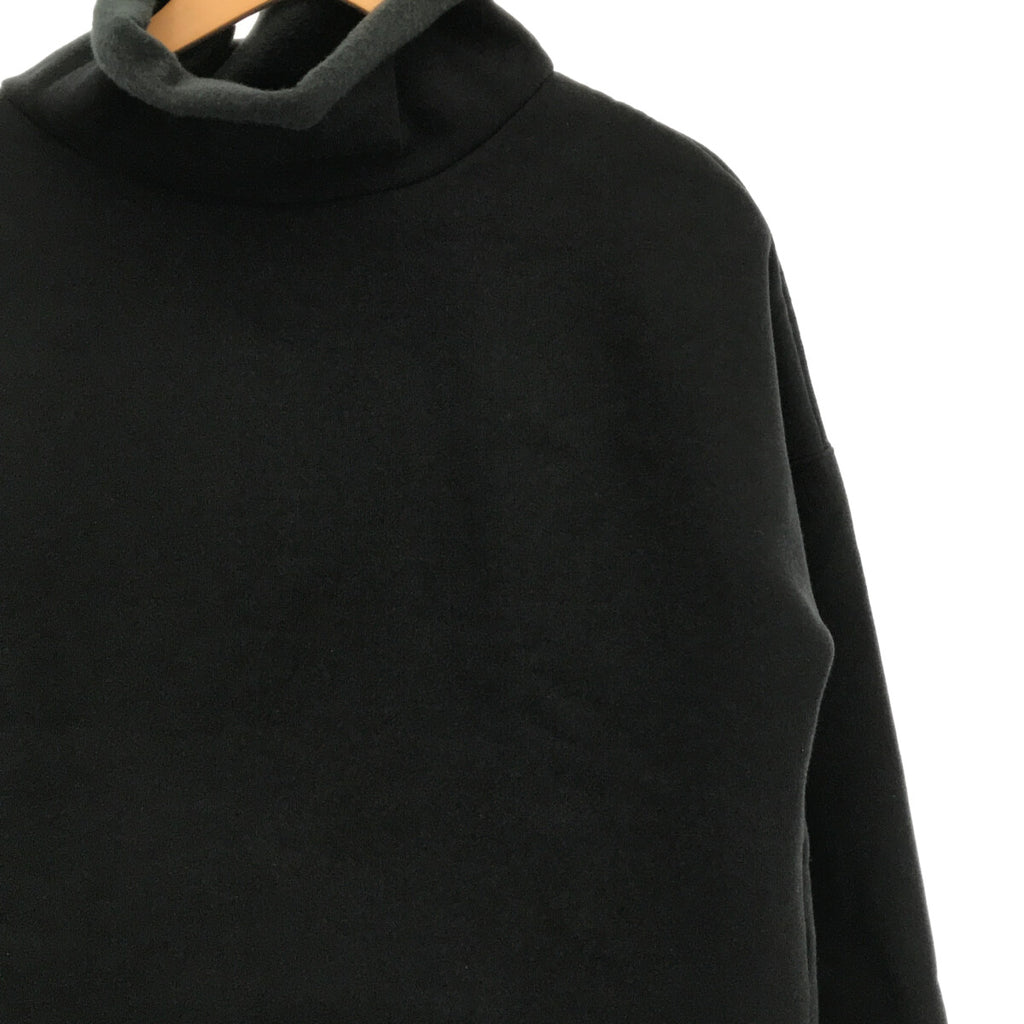 UNDER COVER / アンダーカバー | 2020AW |  T/CウラケBIGタートルスウェット プルオーバー | 1 | ブラック | レディース