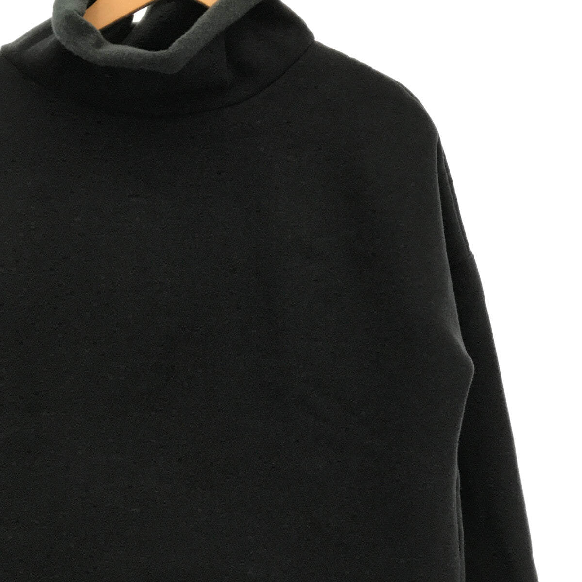 UNDER COVER / アンダーカバー | 2020AW |  T/CウラケBIGタートルスウェット プルオーバー | 1 | ブラック | レディース