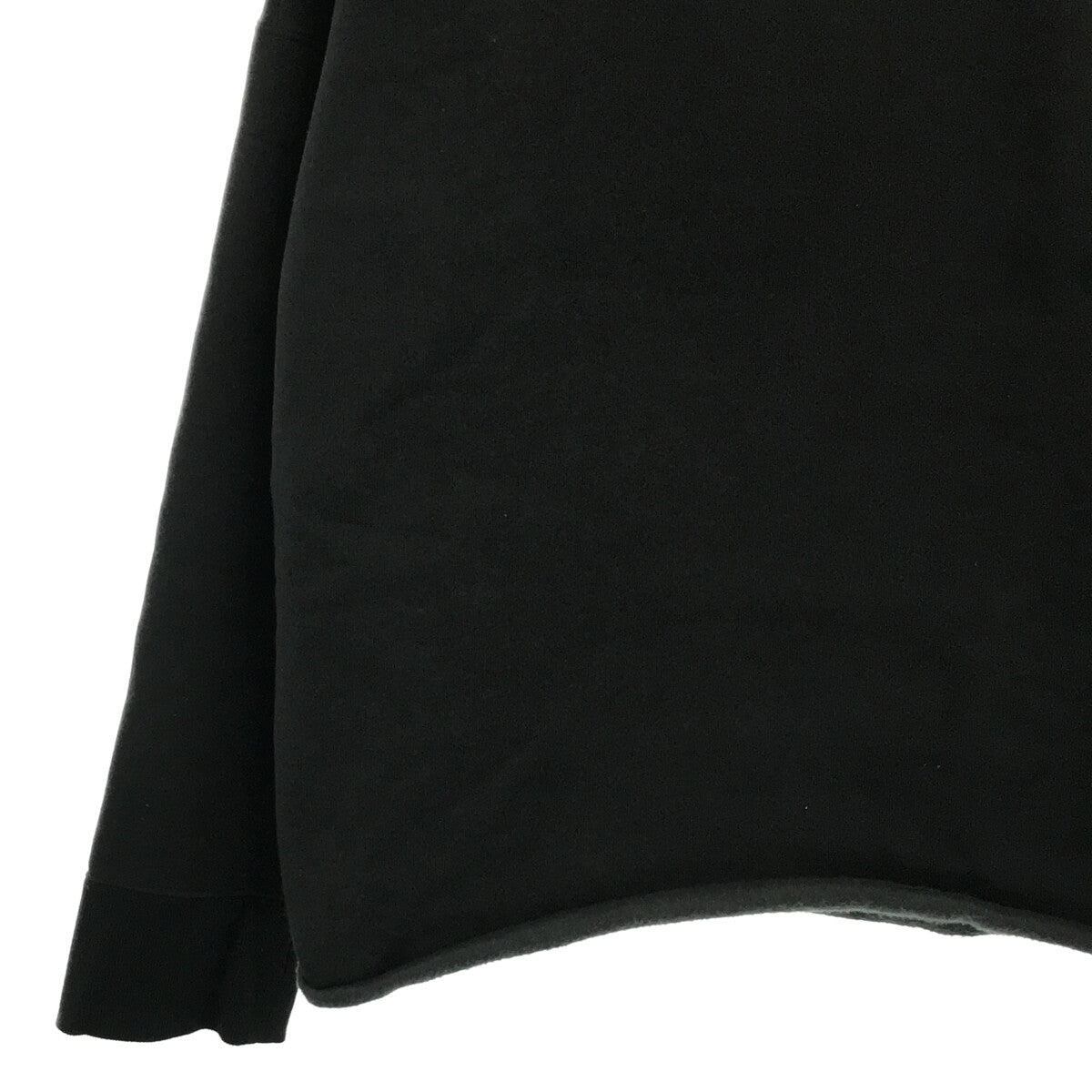 UNDER COVER / アンダーカバー | 2020AW |  T/CウラケBIGタートルスウェット プルオーバー | 1 | ブラック | レディース