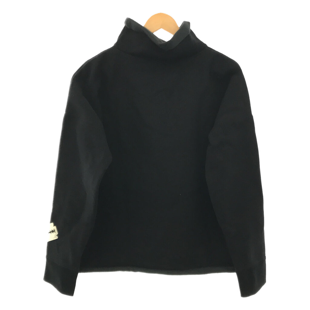 UNDER COVER / アンダーカバー | 2020AW |  T/CウラケBIGタートルスウェット プルオーバー | 1 | ブラック | レディース
