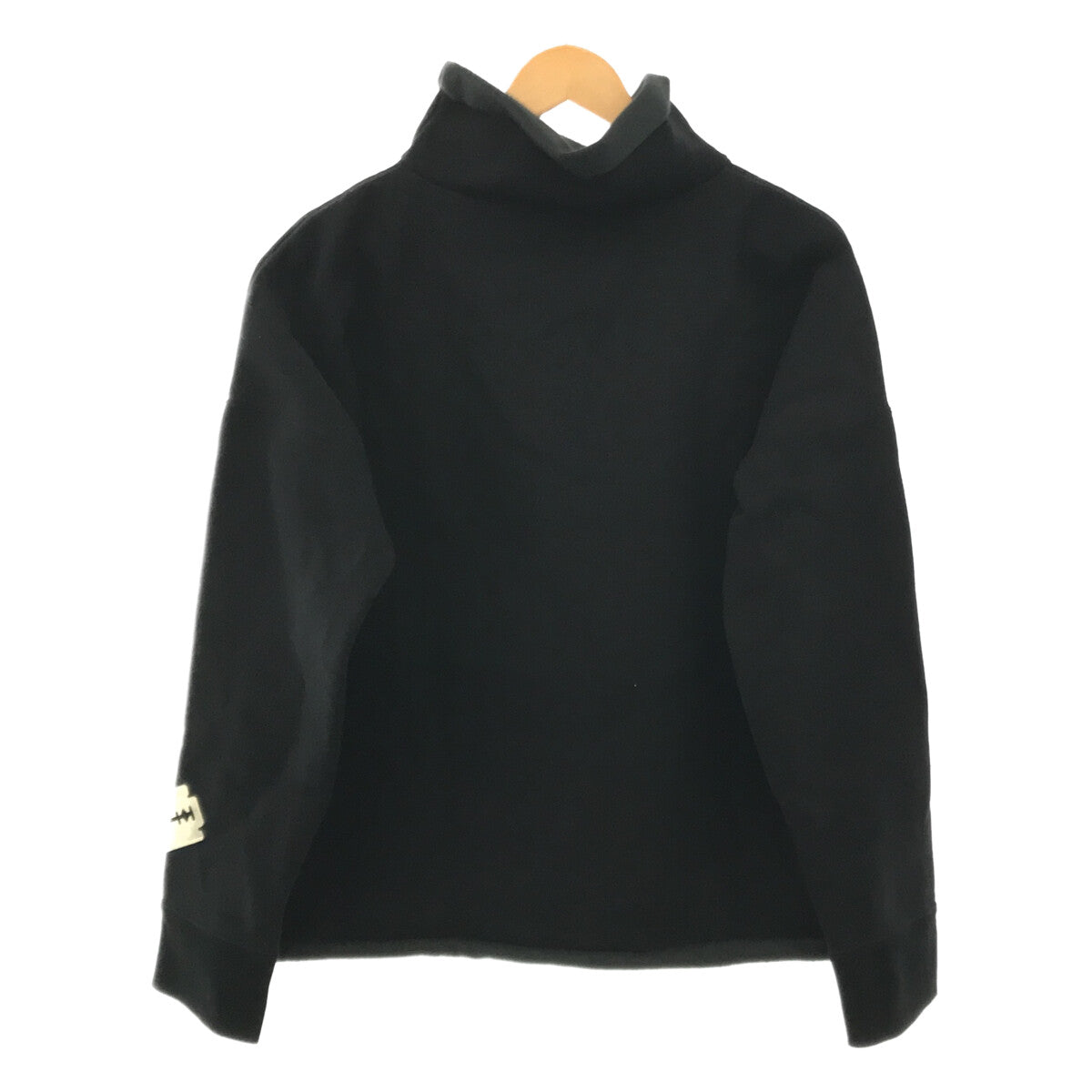 UNDER COVER / アンダーカバー | 2020AW |  T/CウラケBIGタートルスウェット プルオーバー | 1 | ブラック | レディース