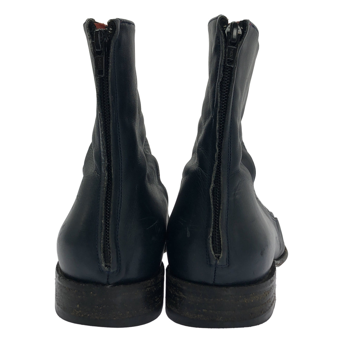 Jean-Baptiste Rautureau / 잠바티 스투루투로우 | 펀칭 가죽 스퀘어 투 부츠 | 42 | 남성