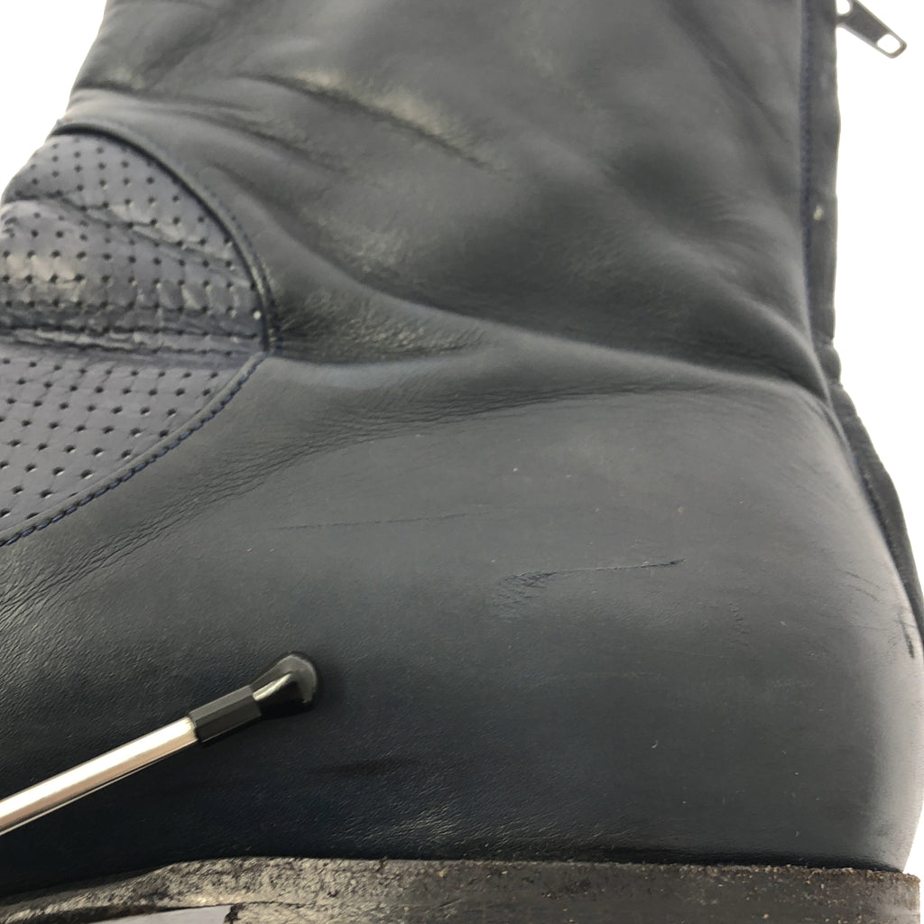 Jean-Baptiste Rautureau / 잠바티 스투루투로우 | 펀칭 가죽 스퀘어 투 부츠 | 42 | 남성