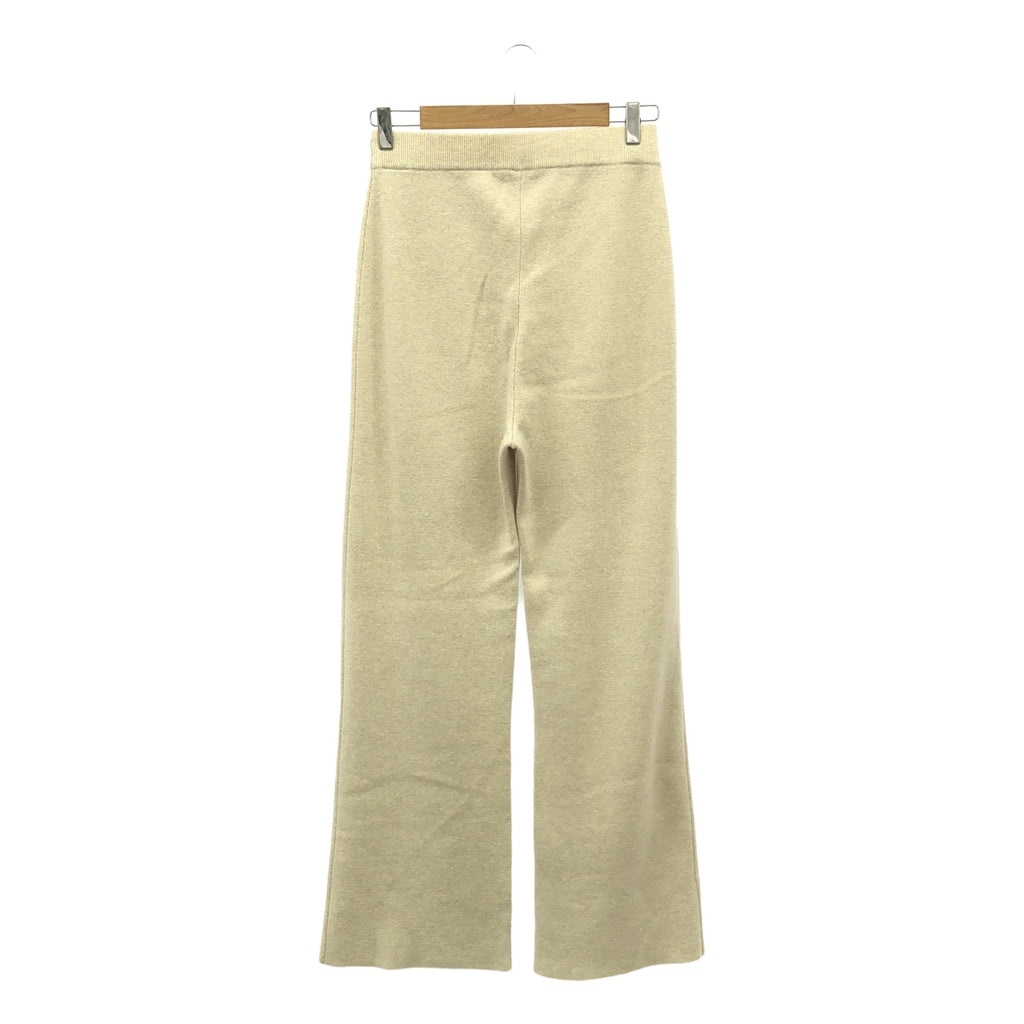 L'Appartement / アパルトモン | 2023AW | Knit Pants ニット イージーパンツ | 38 | ベージュ | レディース