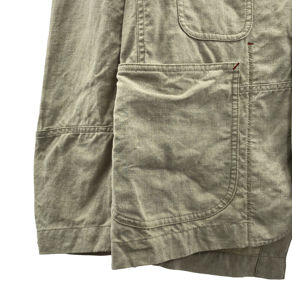 JUNYA WATANABE COMME des GARCONS MAN / ジュンヤワタナベコムデギャルソンマン | 2020SS | リネンクロス 3B テーラードジャケット | S | ベージュ | メンズ