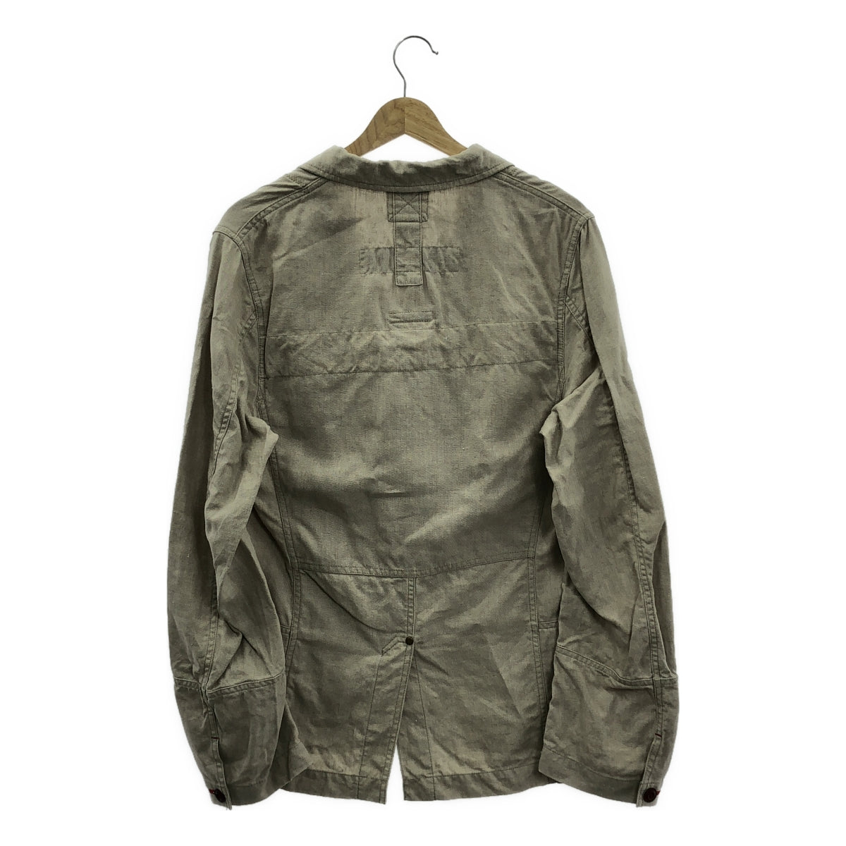 JUNYA WATANABE COMME des GARCONS MAN / 준야와타나베 콤 데 걸슨맨 | 2020SS | 린넨 크로스 3B 테일러드 재킷 | S | 베이지 | 남성