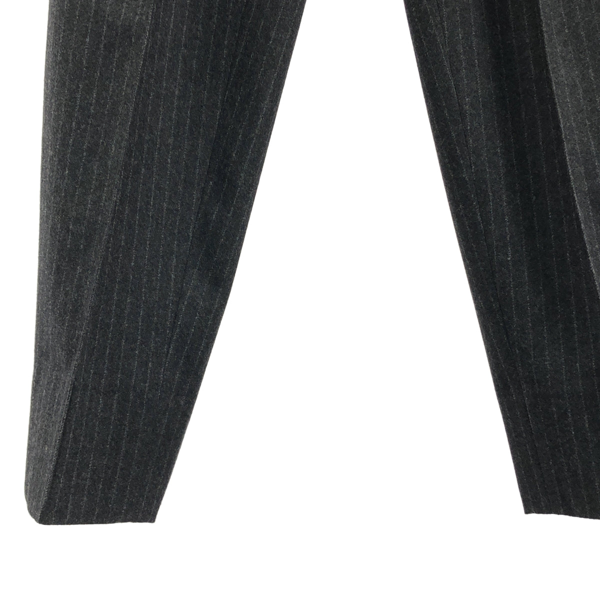 RAINMAKER / 레인 메이커 | 울 캐시미어 스트라이프 사이드 어저스터 슬랙스 팬츠 | 44 | 남성