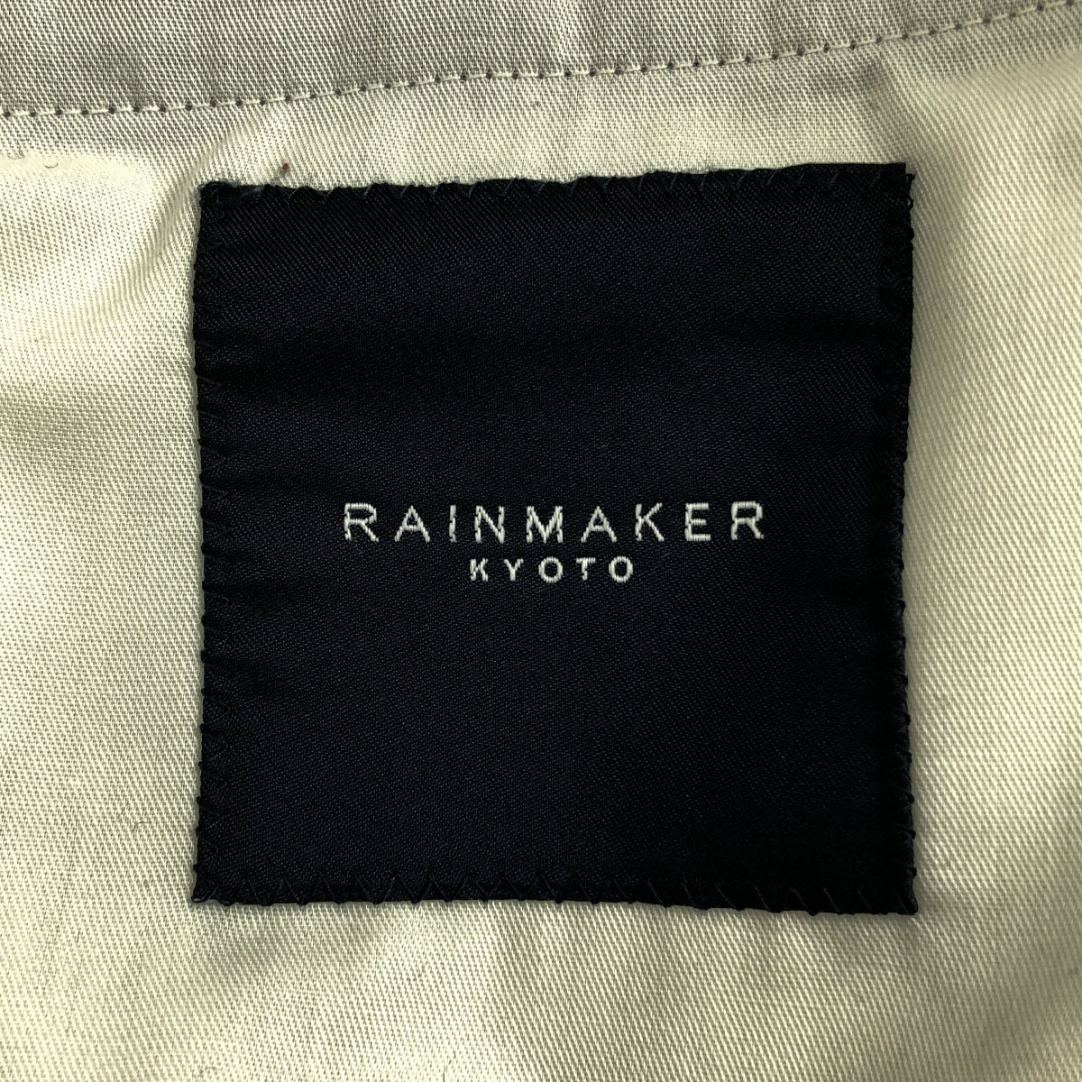 RAINMAKER / 레인 메이커 | 울 캐시미어 스트라이프 사이드 어저스터 슬랙스 팬츠 | 44 | 남성