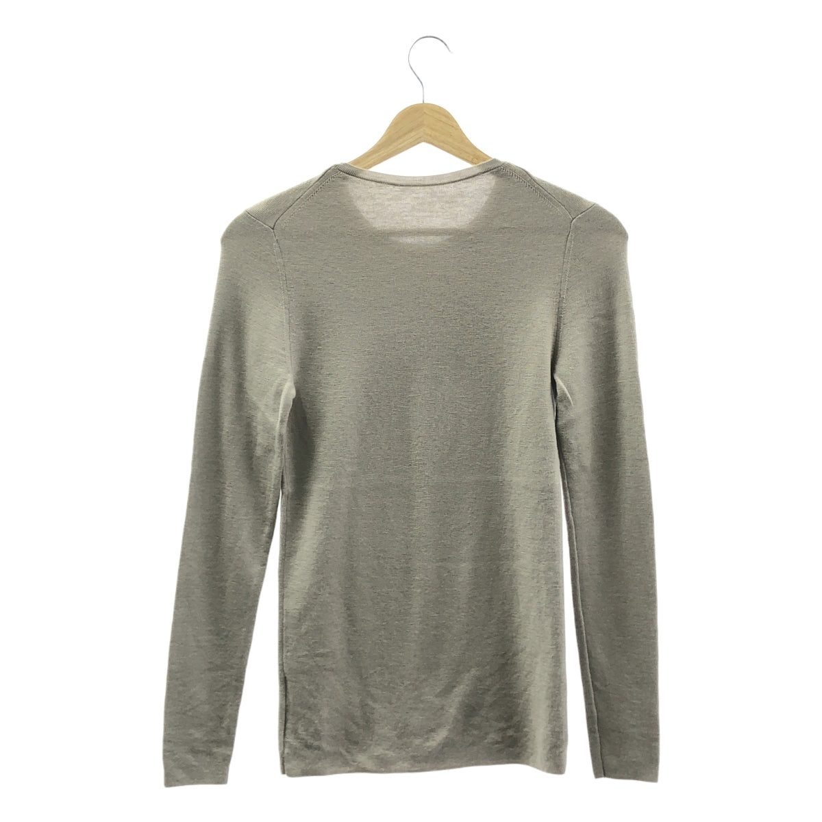 Chaos / カオス | 18G 梳毛 クルーネック ニット プルオーバー | F