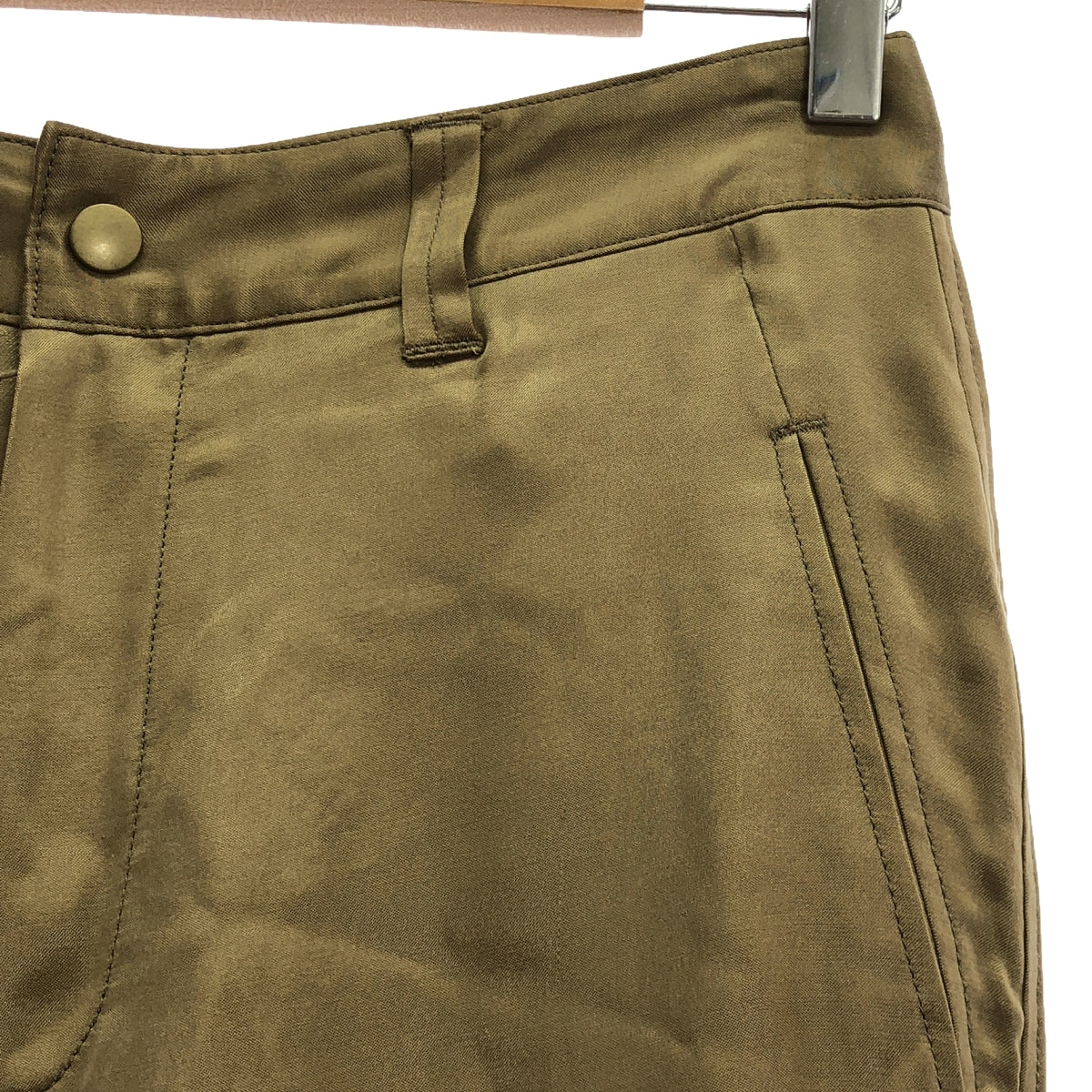 L'Appartement | Fibril Satin Cargo Pants | Size 38 | Women's