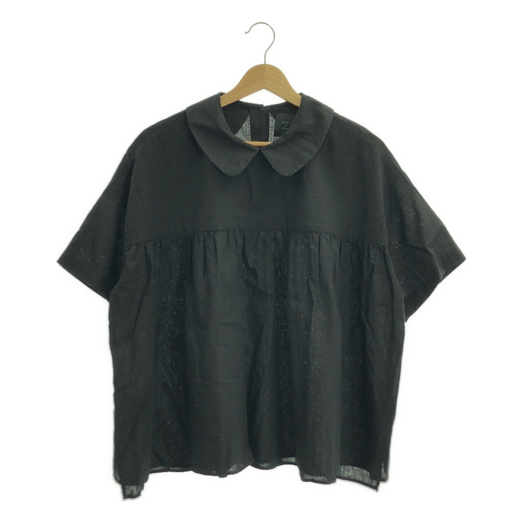 TANDEY / オオカミとフクロウ | ギャザー ボリューム シャツブラウス |