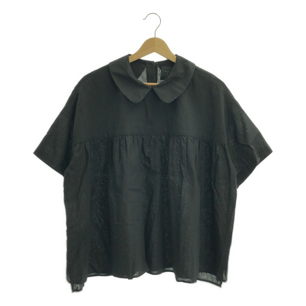 TANDEY / オオカミとフクロウ | ギャザー ボリューム シャツブラウス |