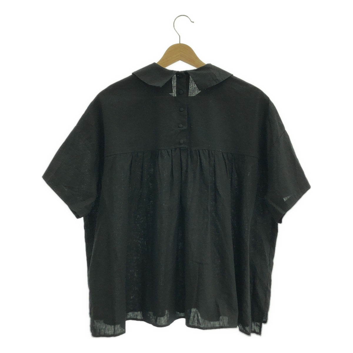 TANDEY / オオカミとフクロウ | ギャザー ボリューム シャツブラウス |