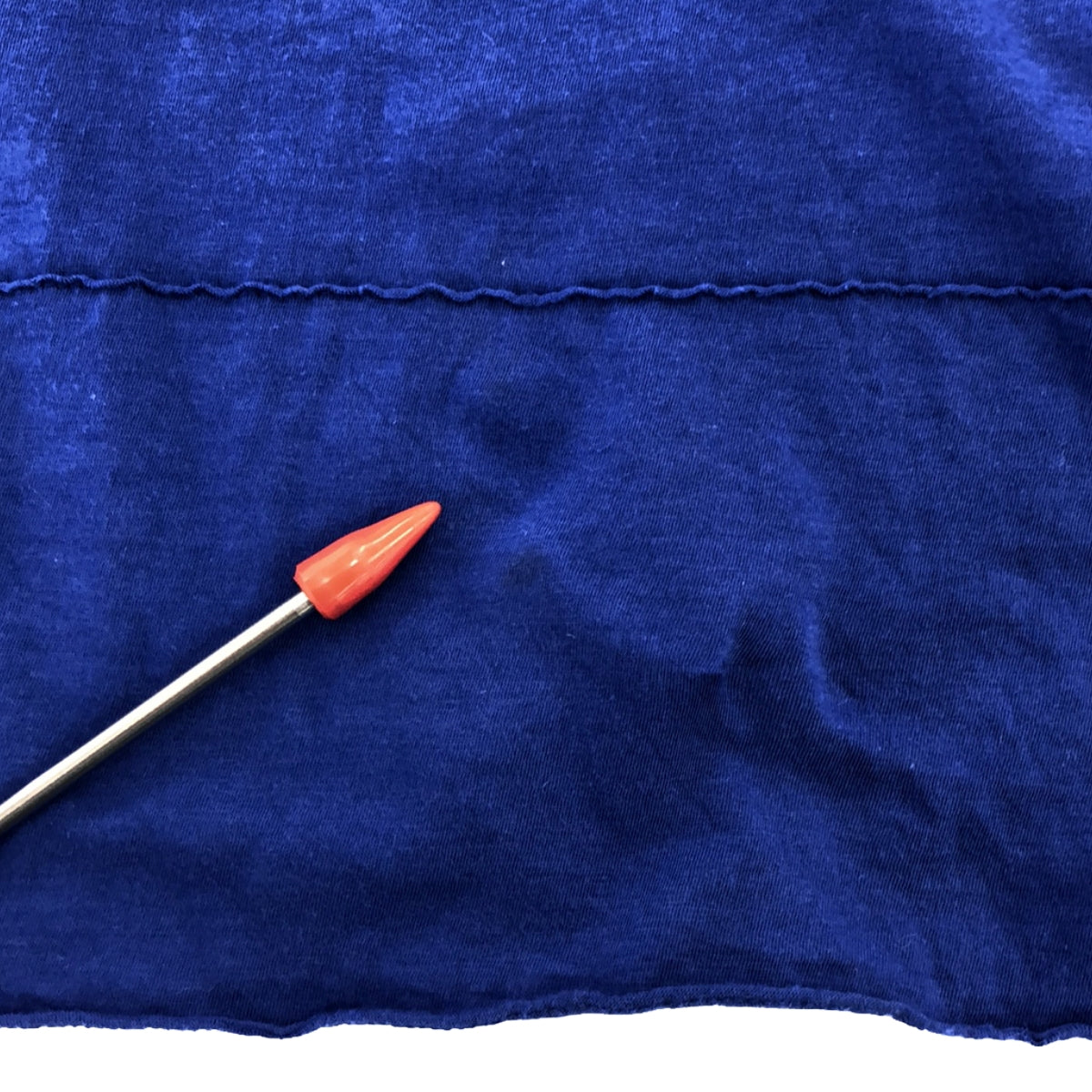 Drawer / ドゥロワー | ボートネック オーバーサイズ フレアシルエット カットソー Tシャツ | 1 | ブルー | レディース