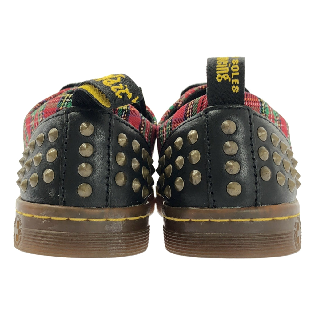 Dr.Martens / ドクターマーチン | タータンチェック スタッズ レースアップ シューズ | UK3 | レディース