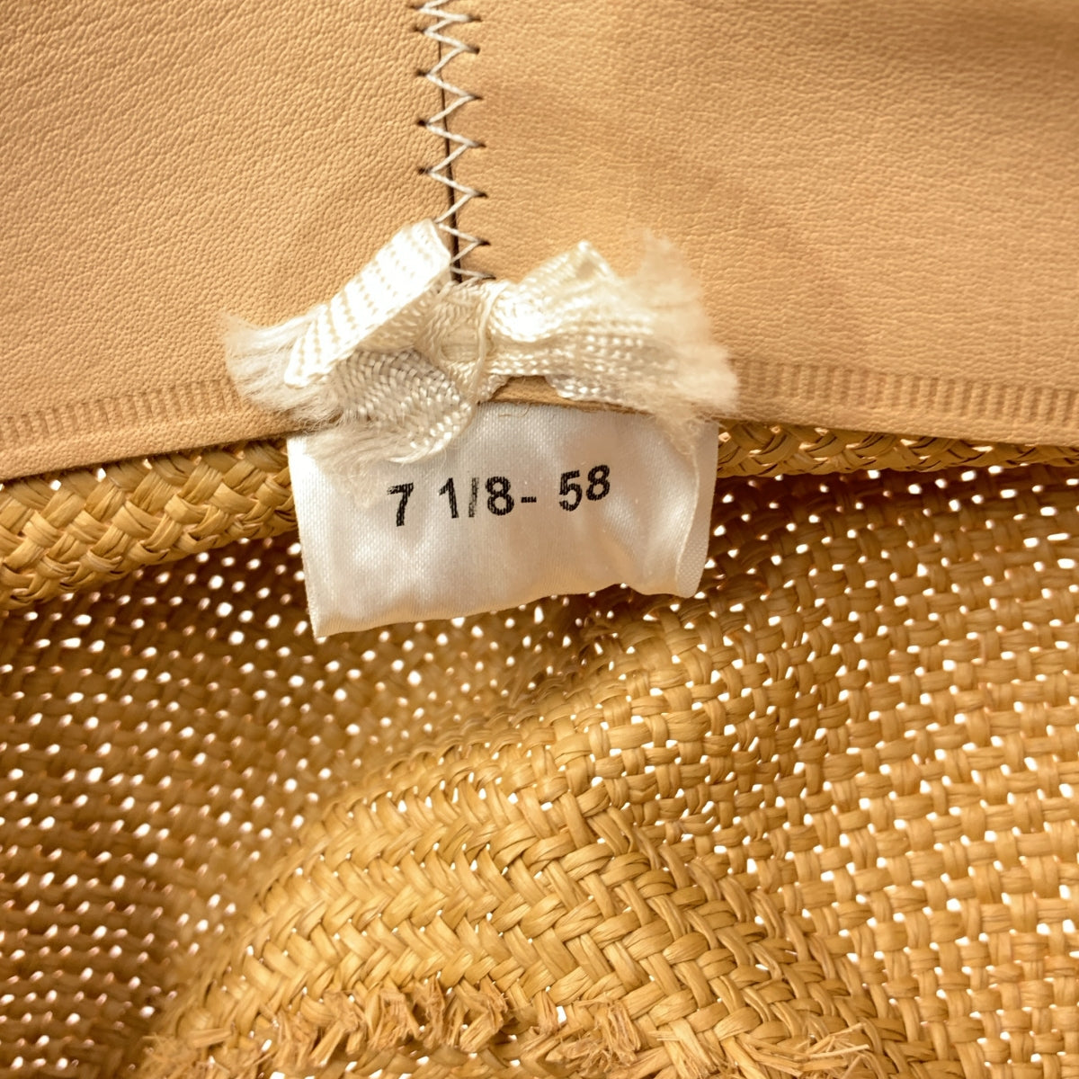 【美品】  Paul Harnden / ポールハーデン | pork pie hat / ポークパイハット 帽子 | 7 1/8 | beige /black | メンズ