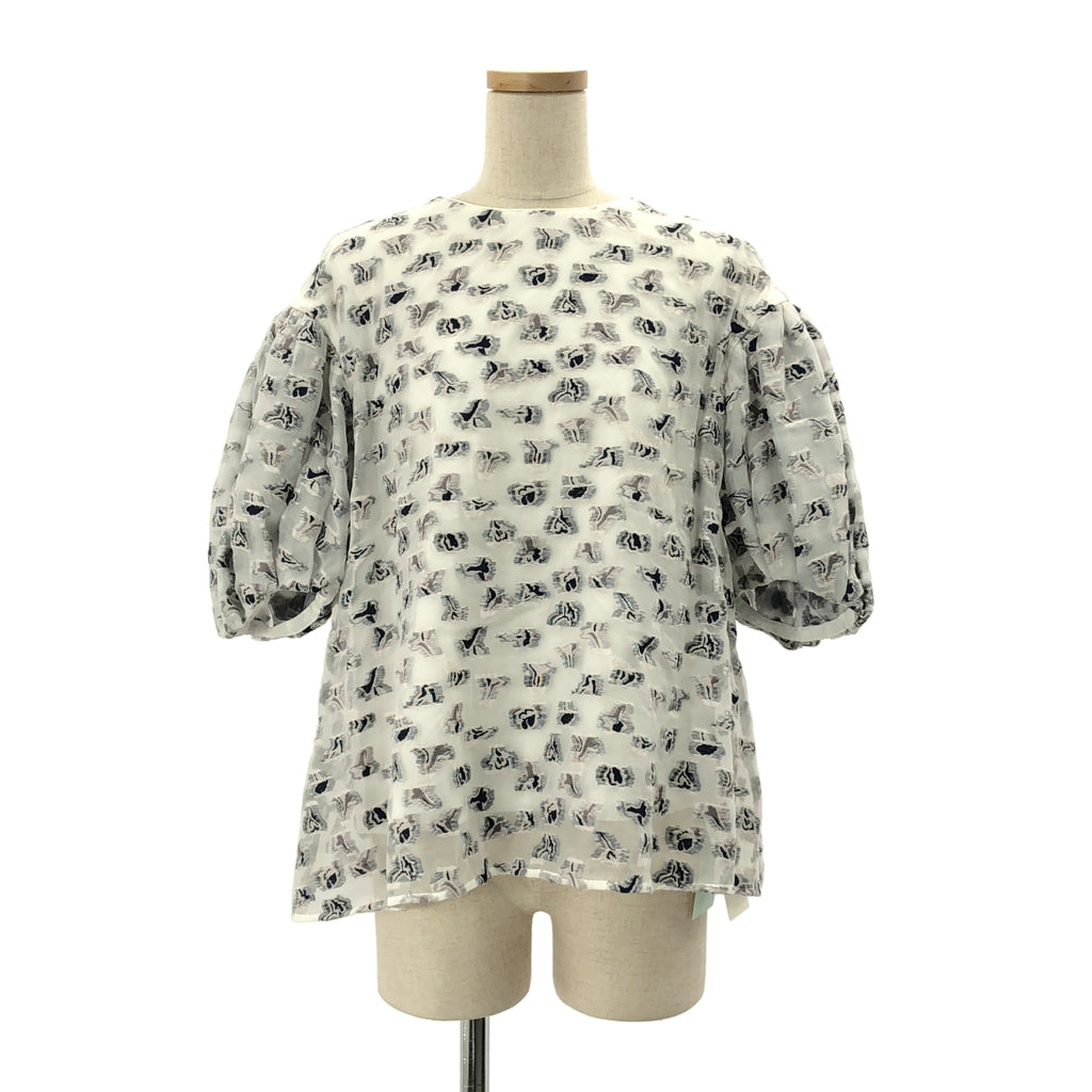 Drawer | PRE2 風琴褶提花襯衫 | F 碼 | 女款