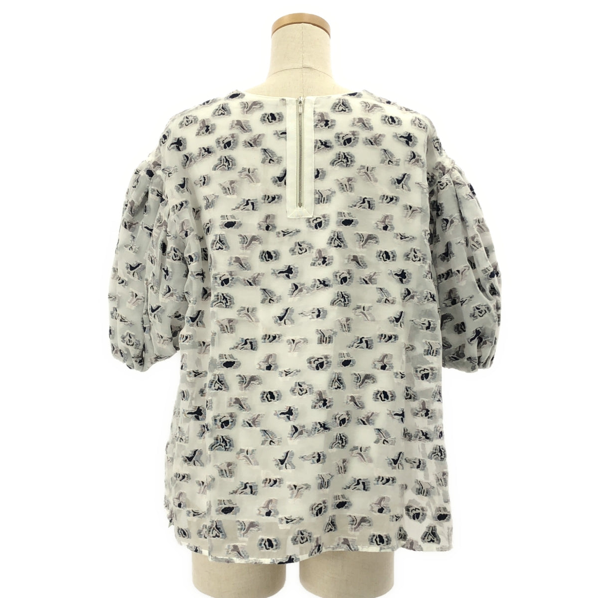 Drawer / ドゥロワー | PRE2 オーガンカットジャカードブラウス シャツ | F | レディース