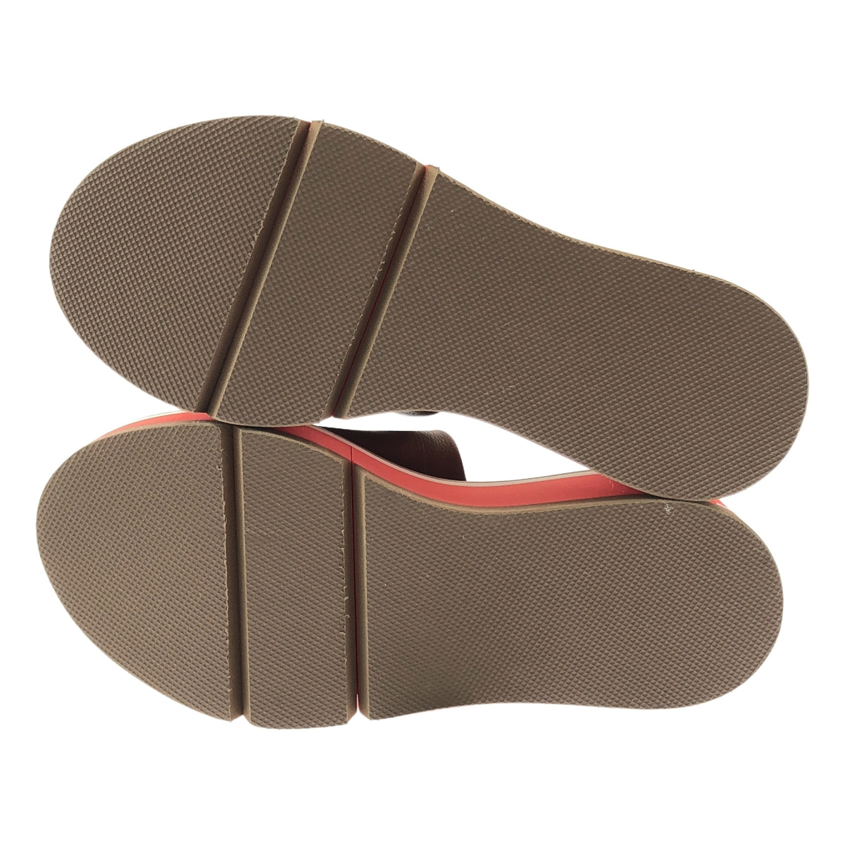 【미품】 Clergerie Paris / 크레주리 | 가죽 플랫폼 샌들 | 37 | 브라운 | 여성