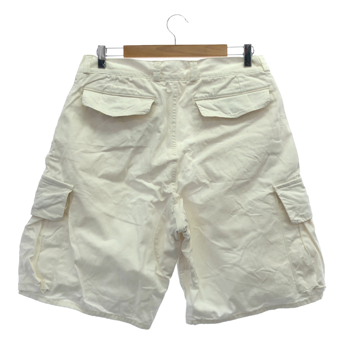 [Good Condition] OUTIL / Uti | Cargo Short Wide Pants | Size 3 | White | Men's