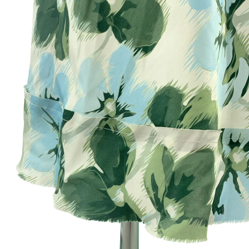 Lee Mathews / 李馬修 | 100% 真絲毛邊休閒長裙 | 1 | 女式